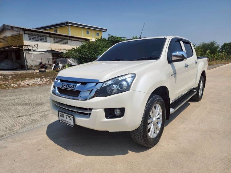 Isuzu D-MAX 2012 2.5 Hi-Lander Z Prestige Ddi VGS Turbo Pickup ดีเซล ไม่ติดแก๊ส เกียร์อัตโนมัติ ขาว รูปที่ 4