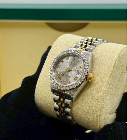  Rolex Datejust Lady 26mm – หน้าเทาเลขโรมัน รูปที่ 9