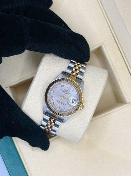  Rolex Datejust Lady 26mm – หน้าเทาเลขโรมัน