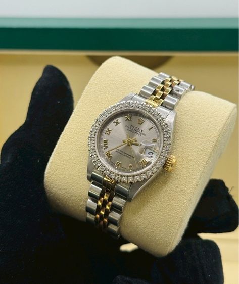  Rolex Datejust Lady 26mm – หน้าเทาเลขโรมัน รูปที่ 10