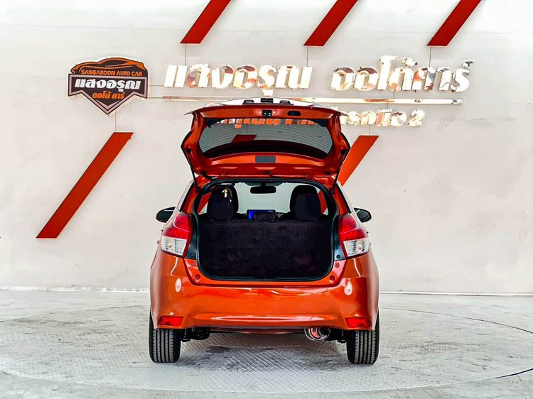 Toyota Yaris 2014 1.2 J Eco Sedan เบนซิน ไม่ติดแก๊ส เกียร์อัตโนมัติ แดง รูปที่ 4