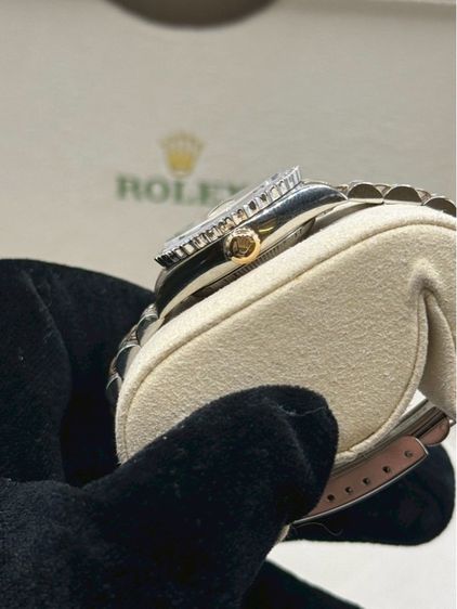 Rolex Datejust Lady 26mm – หน้าทองหลักเพชร สาย Jubilee รูปที่ 5