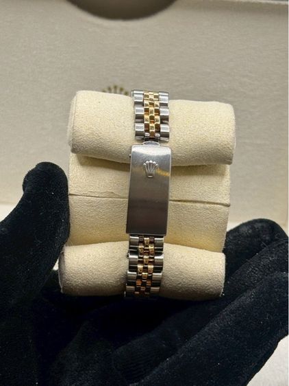 Rolex Datejust Lady 26mm – หน้าทองหลักเพชร สาย Jubilee รูปที่ 8