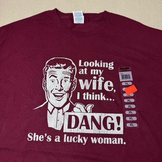 เสื้อยืด Dang ใหม่ป้ายติด Size XL​