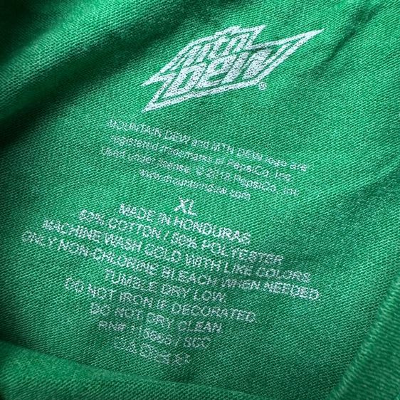 เสื้อยืด Mountain​ Dew Size XL รูปที่ 4