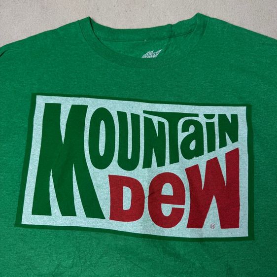 เสื้อยืด Mountain​ Dew Size XL