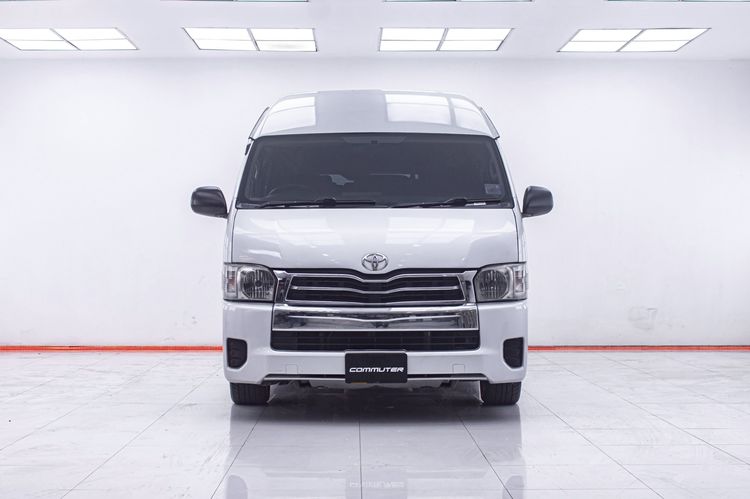 Toyota Commuter 2012 2.5 Van ดีเซล ไม่ติดแก๊ส เกียร์ธรรมดา เทา รูปที่ 4