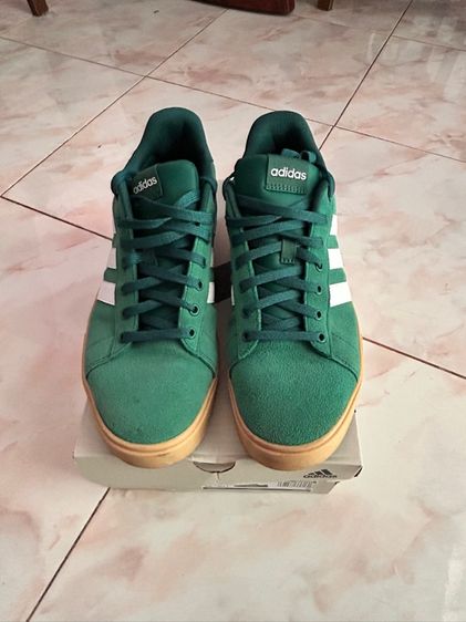 adidas Daily 4.0 สี Collegiate Green 