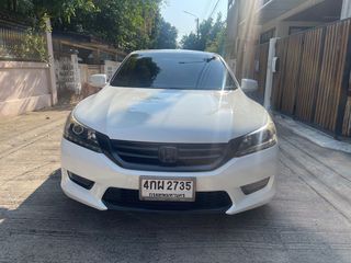 🚗 HONDA ACCORD 2.0 EL ปี 2015 สีขาว เจ้าของมือเดียว ขายเอง ไม่ชน พร้อมใช้
