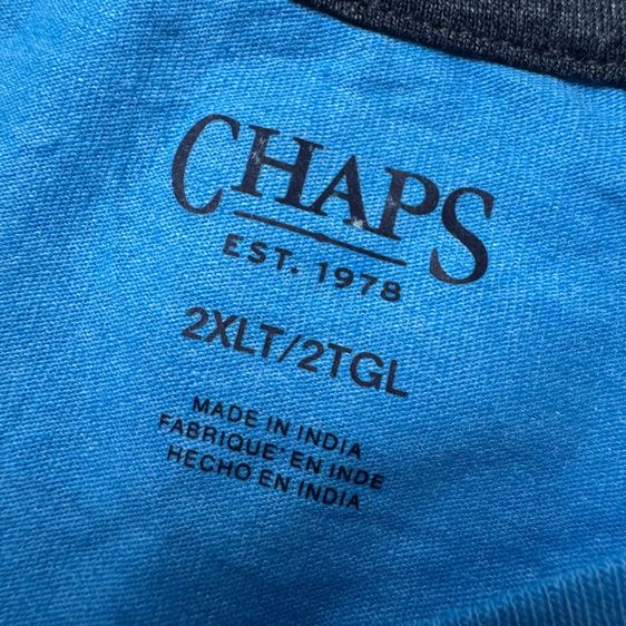 เสื้อยืด Chaps ใหม่​มาก​ Size 2XL รูปที่ 8