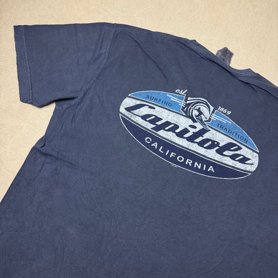 เสื้อยืดผ้าฝอก Capitola California Size L รูปที่ 3