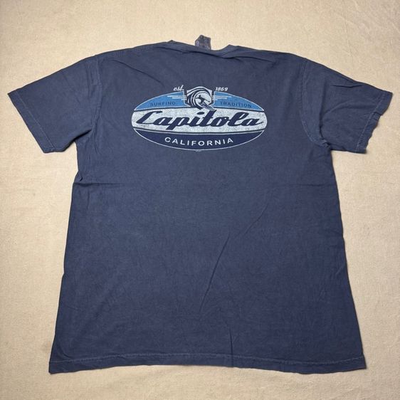 เสื้อยืดผ้าฝอก Capitola California Size L รูปที่ 2