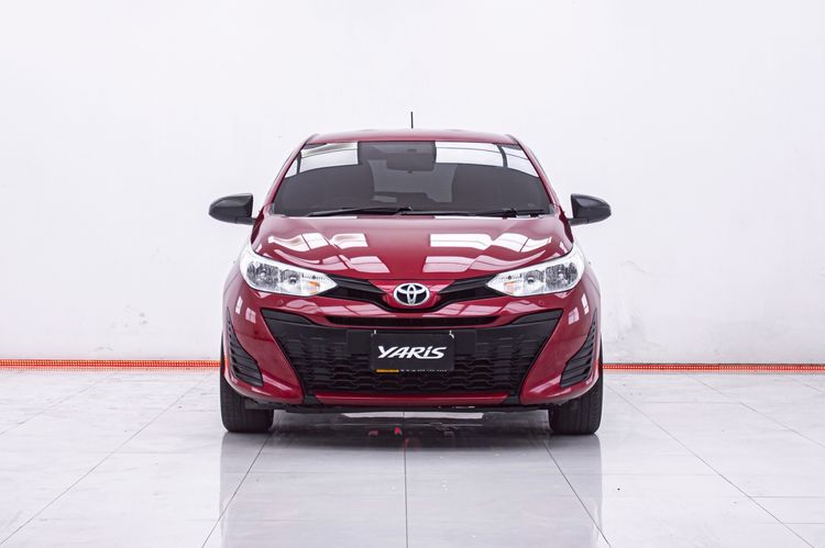Toyota Yaris 2020 1.2 J Eco Sedan เบนซิน ไม่ติดแก๊ส เกียร์อัตโนมัติ แดง รูปที่ 4