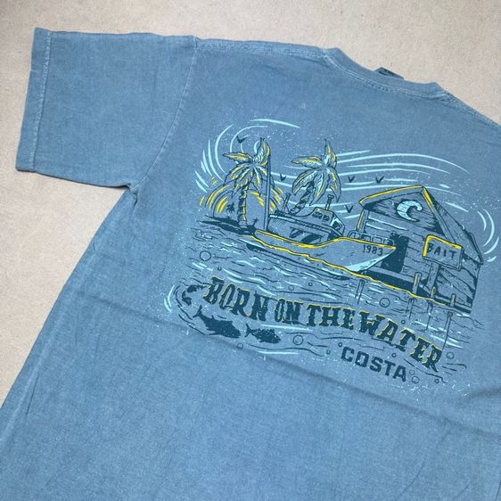 เสื้อยืด Costa ผ้าฝอกใหม่มาก Size M รูปที่ 2