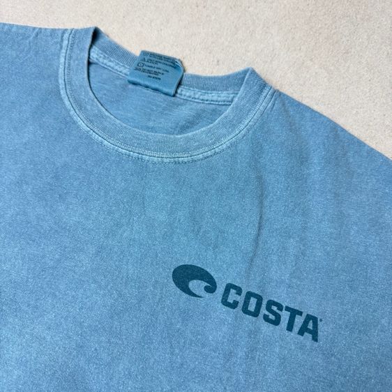 เสื้อยืด Costa ผ้าฝอกใหม่มาก Size M รูปที่ 4
