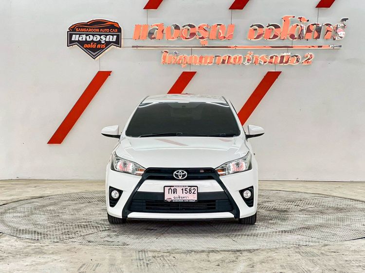 Toyota Yaris 2013 1.2 J Sedan เบนซิน ไม่ติดแก๊ส เกียร์อัตโนมัติ ขาว รูปที่ 2