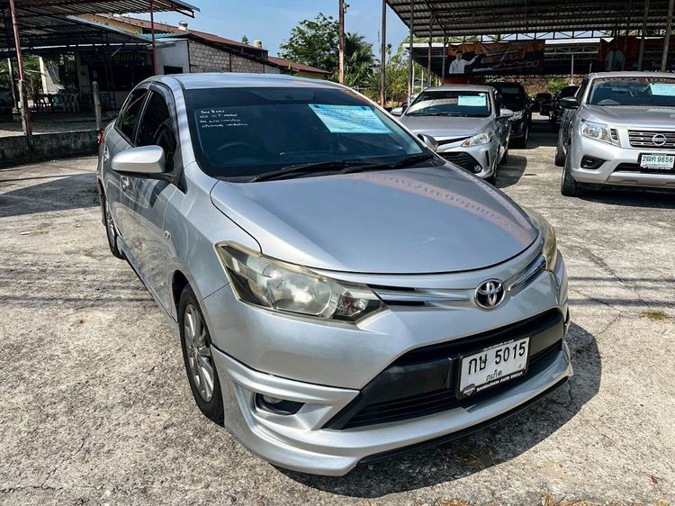 Toyota Vios 2014 1.5 E Sedan เบนซิน ไม่ติดแก๊ส เกียร์อัตโนมัติ บรอนซ์เงิน รูปที่ 3
