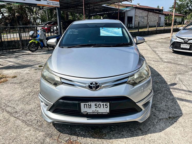 Toyota Vios 2014 1.5 E Sedan เบนซิน ไม่ติดแก๊ส เกียร์อัตโนมัติ บรอนซ์เงิน รูปที่ 2