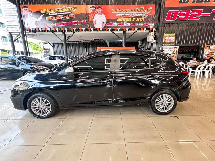 Honda City 2022 1.0 S+ Sedan เบนซิน ไม่ติดแก๊ส เกียร์อัตโนมัติ ดำ รูปที่ 4
