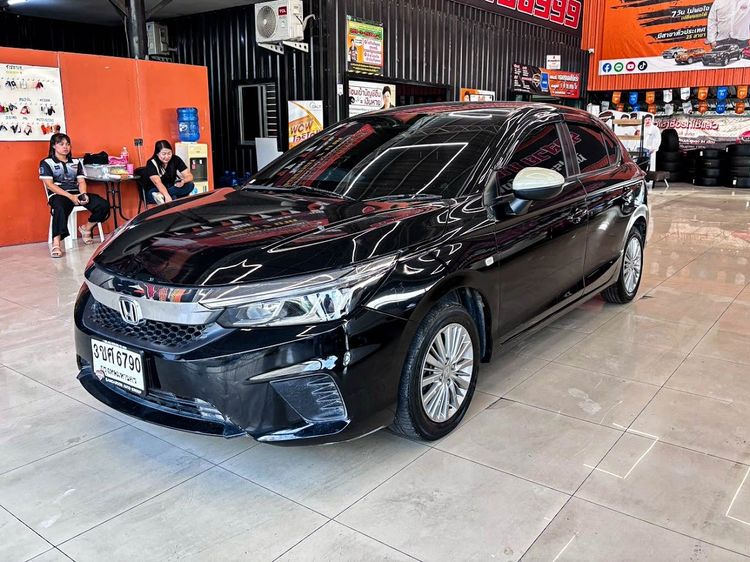 รถ Honda City 1.0 S+ สี ดำ