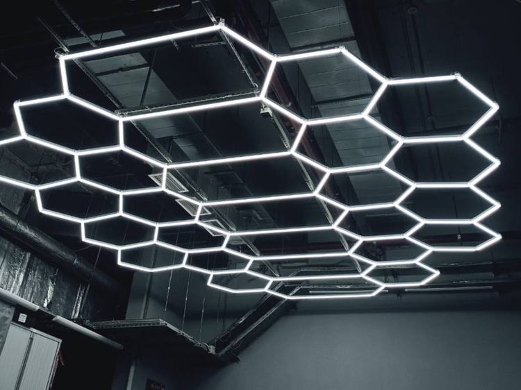 ชุดไฟ LED รังผึ้ง 8 ช่อง 315W สำหรับร้านล้างรถ Car Wash ไฟ Honeycomb Modular พร้อมติดตั้ง รูปที่ 12