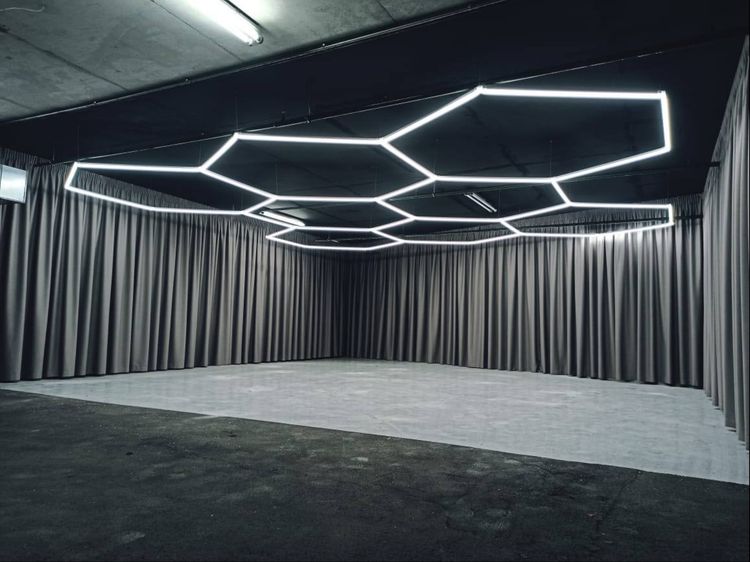 ชุดไฟ LED รังผึ้ง 8 ช่อง 315W สำหรับร้านล้างรถ Car Wash ไฟ Honeycomb Modular พร้อมติดตั้ง รูปที่ 3