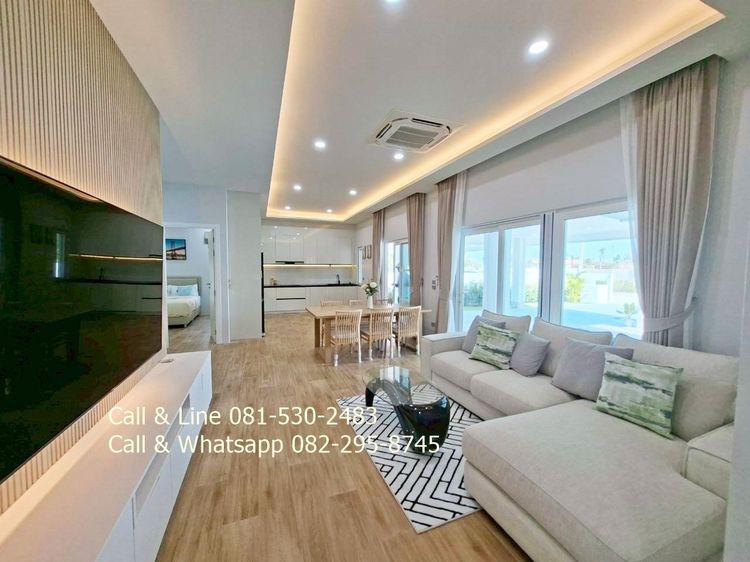 ตกแต่งครบ 2026 ขายบ้านเดี่ยวหัวหินบรรยากาศธรรมชาติ  รูปที่ 3