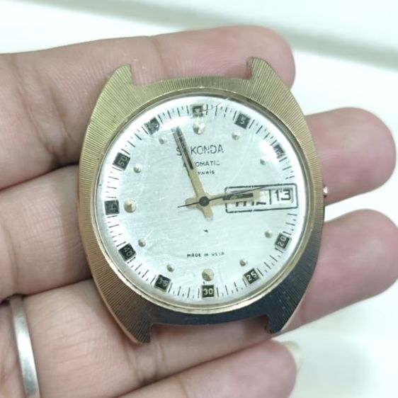 🔖นาฬิกาหุ้มทองหนา ตอกโค้ด Au10  แบรนด์ SEKONDA งานจากต่างประเทศ รูปที่ 3