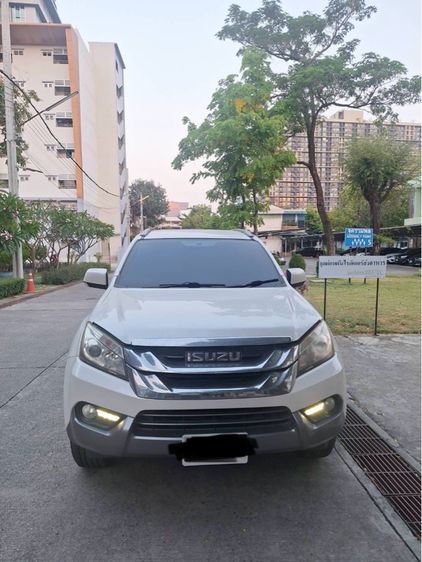 Isuzu MU-X 2016 1.9 The Iconic ดีเซล ไม่ติดแก๊ส เกียร์อัตโนมัติ ขาว รูปที่ 3