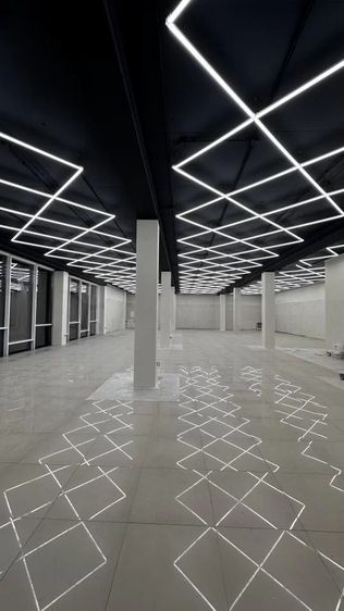 ไฟ LED ร้านล้างรถ Honeycomb, Square โมดูลาร์ Car Wash ไฟแต่งร้านดีเทลลิ่ง ปรับแบบได้ รูปที่ 5