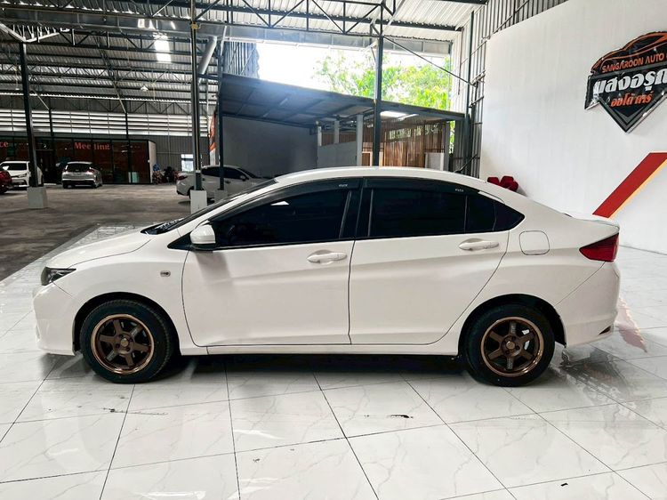 Honda City 2014 1.5 S Sedan เบนซิน ไม่ติดแก๊ส เกียร์อัตโนมัติ ขาว รูปที่ 4