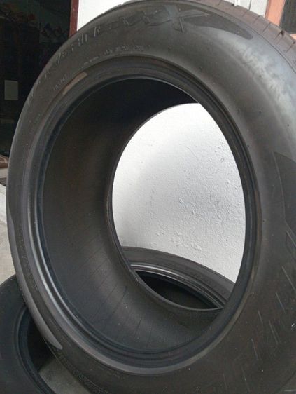 ขายยางเปอร์เช็น255,55R18.100VXLปี2020ดอกเหลือ,ขอบสวยๆ รูปที่ 3