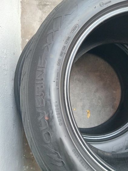 ขายยางเปอร์เช็น255,55R18.100VXLปี2020ดอกเหลือ,ขอบสวยๆ รูปที่ 8