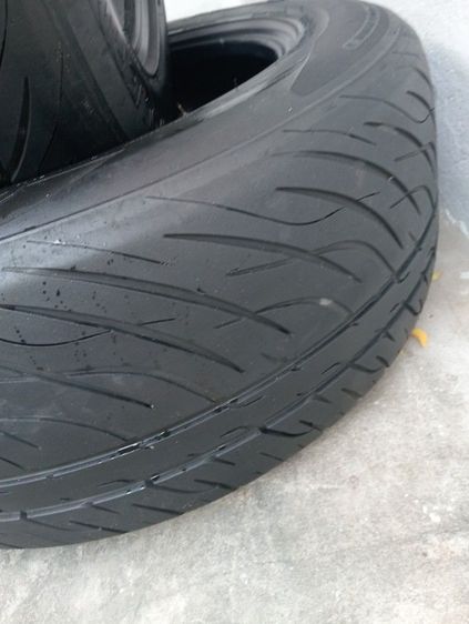 ขายยางเปอร์เช็น255,55R18.100VXLปี2020ดอกเหลือ,ขอบสวยๆ รูปที่ 2