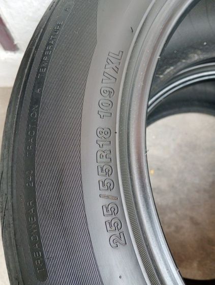ขายยางเปอร์เช็น255,55R18.100VXLปี2020ดอกเหลือ,ขอบสวยๆ รูปที่ 7