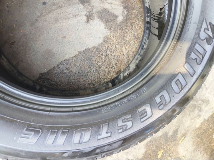 ยาง Bridgestone HT 255 60 18 ปี 25 ชุดละ 6,000 บาทครับ รูปที่ 6