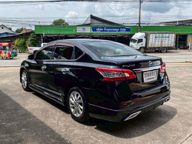 Nissan Sylphy 2013 1.6 V Sedan เบนซิน ไม่ติดแก๊ส เกียร์อัตโนมัติ ดำ รูปที่ 4