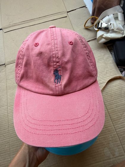 หมวกและหมวกแก๊ป หมวก cap polo สีเฟด