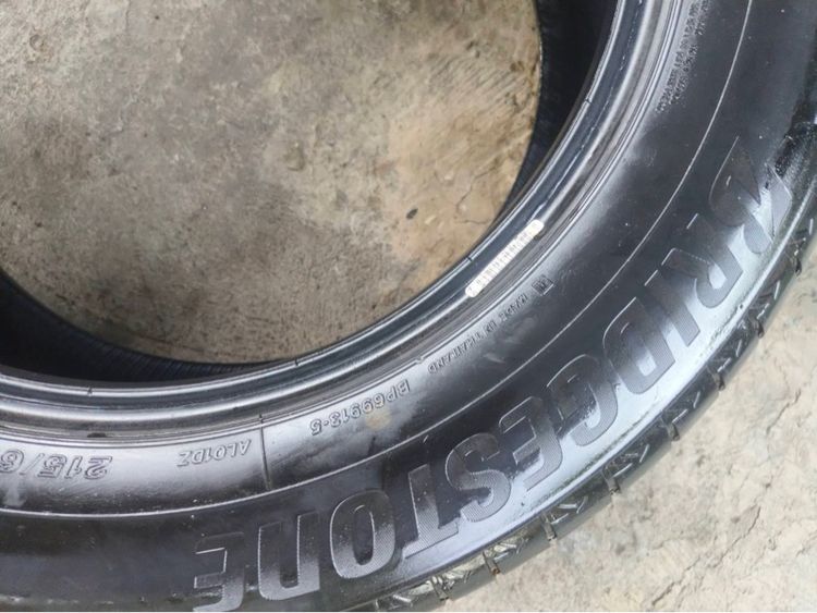 ยาง Bridgestone ALENZA 215 60 17 ปี 25 ชุดละ 5,000 บาทครับ รูปที่ 12