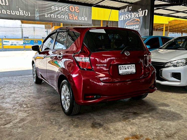 Nissan Note 2017 1.2 V Sedan เบนซิน ไม่ติดแก๊ส เกียร์อัตโนมัติ แดง รูปที่ 4