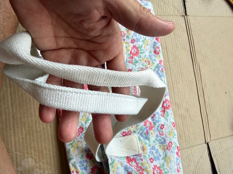 กระเป๋าผ้าสภาพสวยลายดอก รูปที่ 3