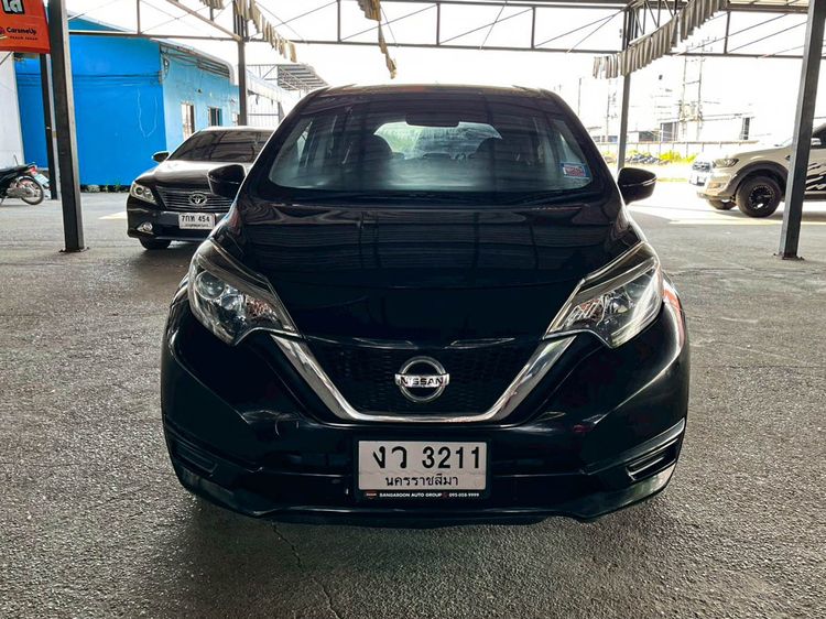 Nissan Note 2018 1.2 V Sedan เบนซิน ไม่ติดแก๊ส เกียร์อัตโนมัติ ดำ รูปที่ 2