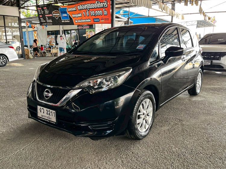Nissan Note 2018 1.2 V Sedan เบนซิน ไม่ติดแก๊ส เกียร์อัตโนมัติ ดำ