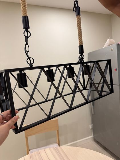 ส่งต่อ❗️โคมไฟแขวน วินเทจ คาเฟ่ชิคๆ 4 ดวง✨ รูปที่ 2