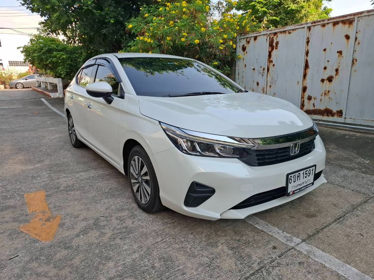 รถ Honda City 1.0 SV สี ขาว