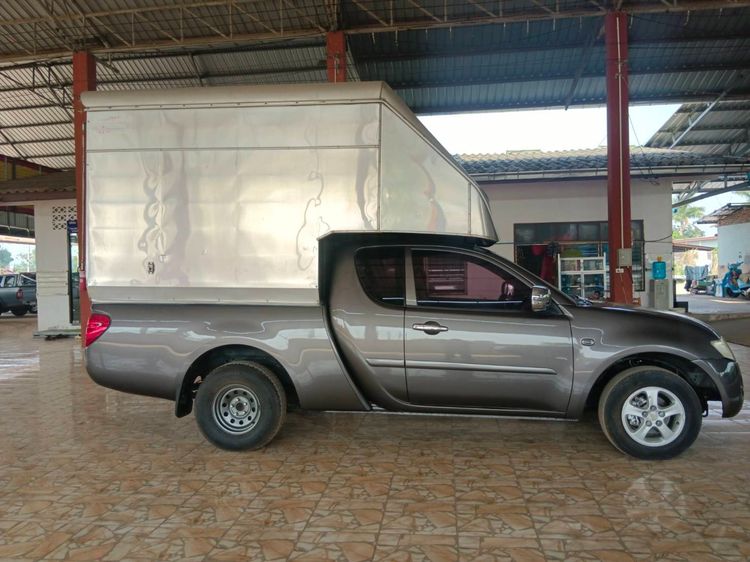 Mitsubishi Triton 2014 2.5 GL Pickup ดีเซล เกียร์ธรรมดา เทา รูปที่ 3