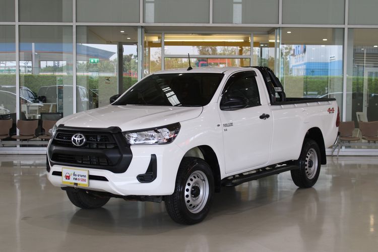 Toyota Hilux Revo 2023 2.8 G 4WD Pickup ดีเซล ไม่ติดแก๊ส เกียร์ธรรมดา ขาว รูปที่ 4