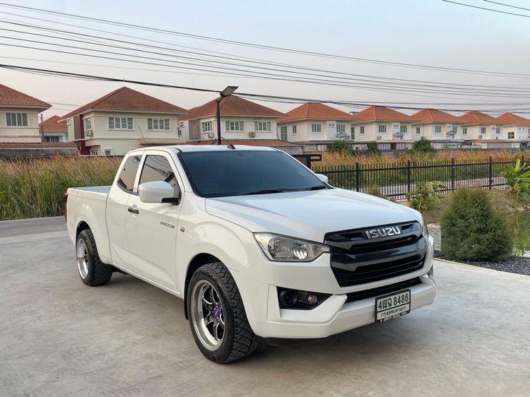 Isuzu D-MAX 2022 1.9 S Pickup ดีเซล ไม่ติดแก๊ส เกียร์ธรรมดา ขาว รูปที่ 3