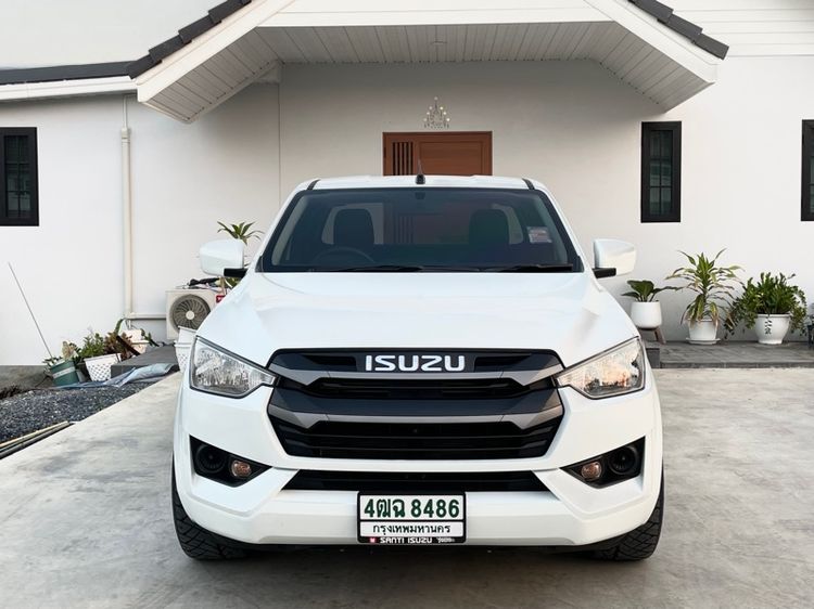 Isuzu D-MAX 2022 1.9 S Pickup ดีเซล ไม่ติดแก๊ส เกียร์ธรรมดา ขาว รูปที่ 2