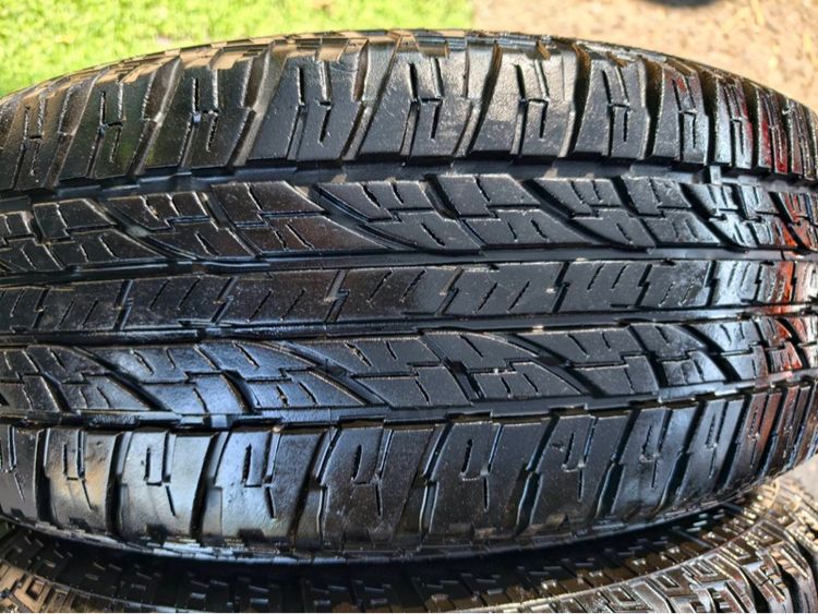 ยางกระบะแก้มขาว yokohama 245 70 16 ปี 25 ชุดละ 8,000 บาทครับ รูปที่ 3